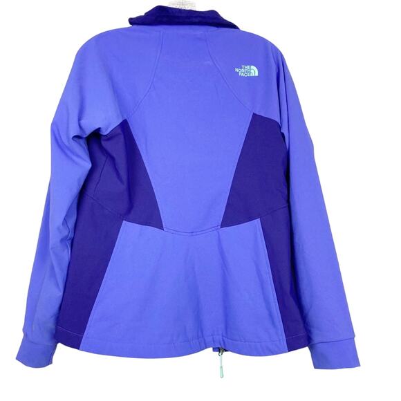 The North Face Purple Windwall Jacket Fuzzy Inside - Picture 8 of 10